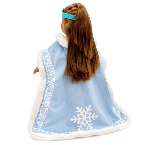 Winter Snow Princess Outfit and Matching Child Crown - Playtime by Eimmie