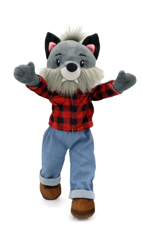 Walter the Wolf 18" Rag Doll - Playtime by Eimmie