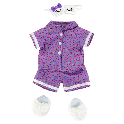 Capri & Jacket Set with Pajamas - 2-in-1 18 Inch Doll Clothes