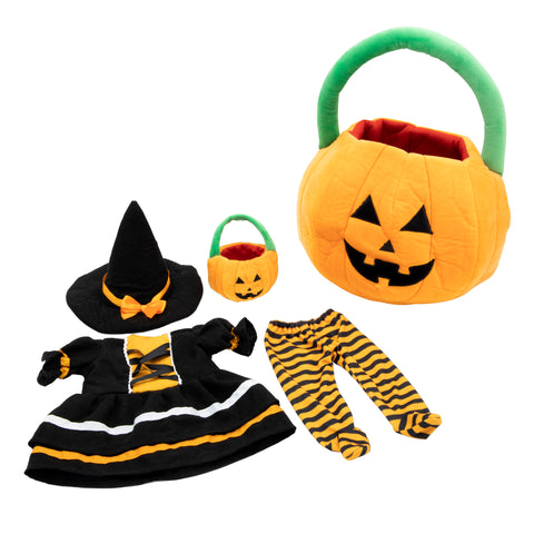 Witch Costume for 18 Inch Dolls With Matching Accessory