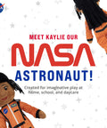 Plushible.com14 Inch Rag DollsNASA | Astronaut Kaylie 14 Inch Plush Figure
