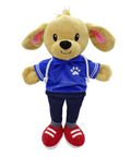Sharewood Forest Friends Hand Puppet Dougie the Dog - OrangeOnions Wholesale