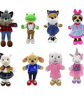 Sharewood Forest Friends Hand Puppet Dougie the Dog - OrangeOnions Wholesale