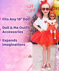 Fits Any 18" Doll Valentines Day Outfit