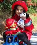 Firefighter Uniform Costume for 18 Inch Dolls - Playtime by Eimmie