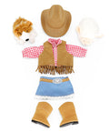 Cowgirl Chic Outfit for 18 Inch Dolls - Playtime by Eimmie