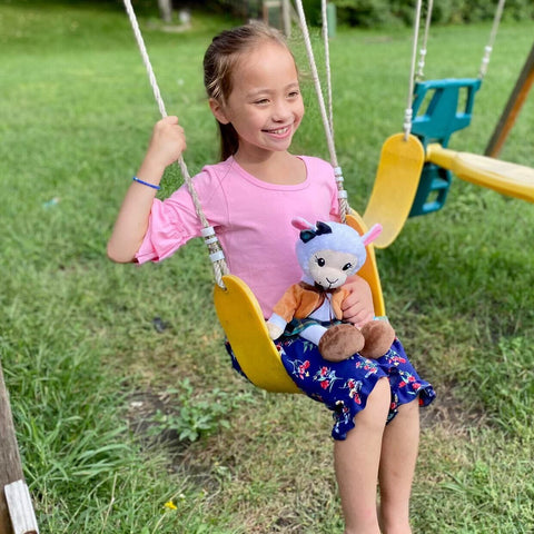 Aria the Alpaca 14 Inch Rag Doll