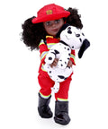 Firefighter Uniform Costume for 18 Inch Dolls - Playtime by Eimmie