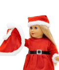 Holiday Outfit for Girls and 18 Inch Dolls - Playtime by Eimmie