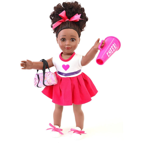 18 inch doll cheerleader outfit playtime by eimmie