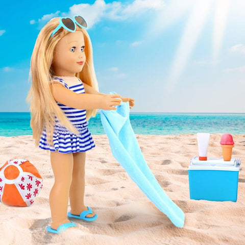 blue doll swimwear