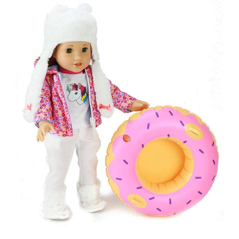 winter snow outfit its american girl doll