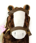 Eimmie 18 Inch Doll Horse Plush Horse with Saddle for 18 Inch Dolls