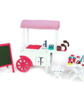 Eimmie Café Cart with Accessories