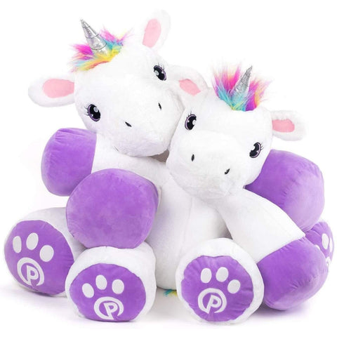 Eimmie Plush Plushible "Poppy" Unicorn Plush MEDIUM 34"