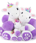 Eimmie Plush Plushible Unicorn Stuffed Animal for Kids - Big Stuffed Unicorn for Girls - 18"