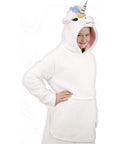 Eimmie Wearables "Poppy" Unicorn Snugible Blanket Sweatshirt