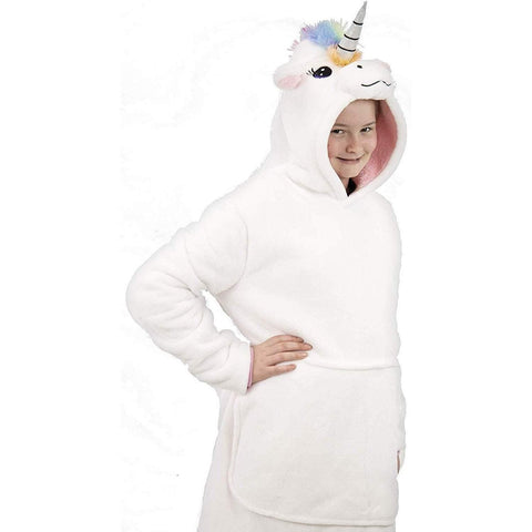 Eimmie Wearables "Poppy" Unicorn Snugible Blanket Sweatshirt