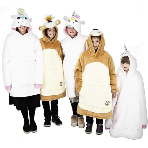 Eimmie Wearables "Poppy" Unicorn Snugible Blanket Sweatshirt