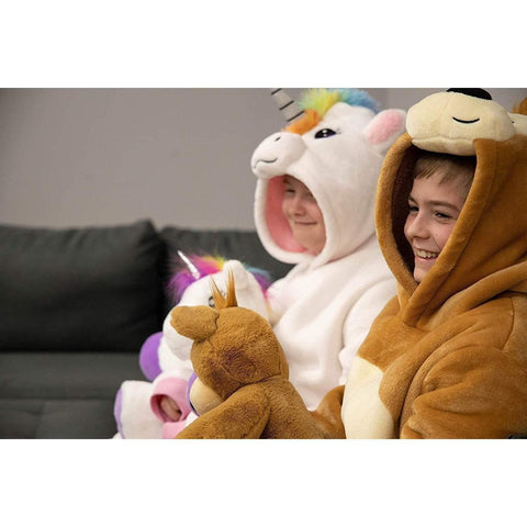 Eimmie Wearables "Poppy" Unicorn Snugible Blanket Sweatshirt