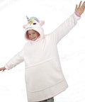 Eimmie Wearables "Poppy" Unicorn Snugible Blanket Sweatshirt