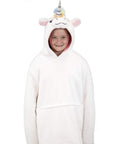 Eimmie Wearables "Poppy" Unicorn Snugible Blanket Sweatshirt