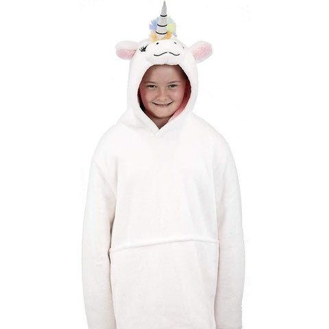 Eimmie Wearables "Poppy" Unicorn Snugible Blanket Sweatshirt