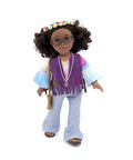 70's themed costume 18 inch doll fits out generation