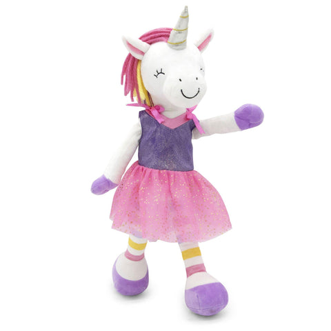 Piper the Unicorn 18 Inch Stuffed Large Rag Doll - Playtime by Eimmie
