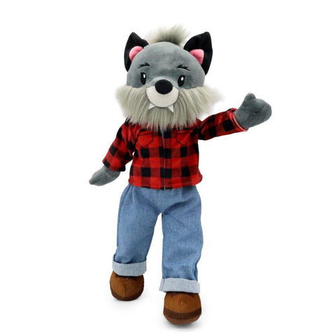 Walter the Wolf 18" Rag Doll - Playtime by Eimmie
