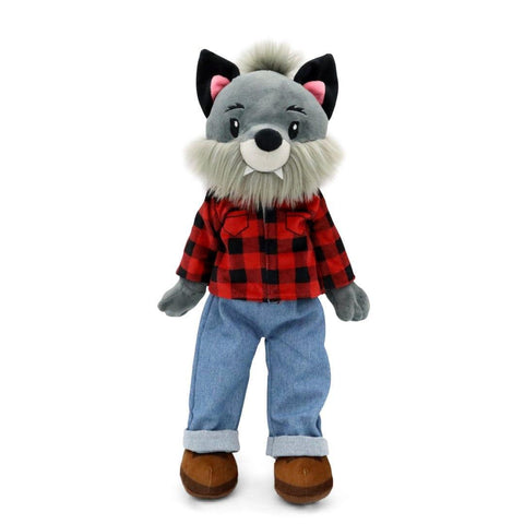 Walter the Wolf 18" Rag Doll - Playtime by Eimmie